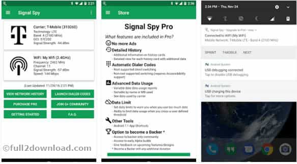 Download Signal Spy Pro apk