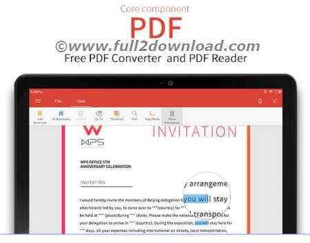 WPS office PDF premium