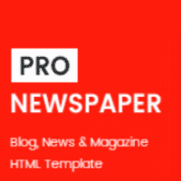 Pro Newspaper HTML Templete