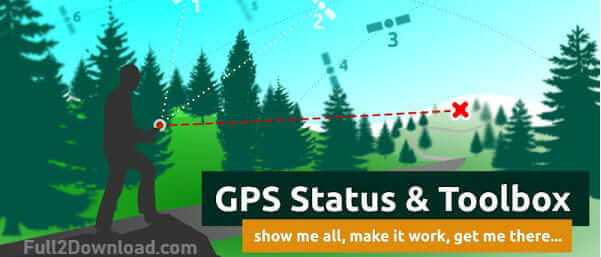 GPS Status & Toolbox Pro 8.0.170 [Full] - Android Gadget Toolbar and Status